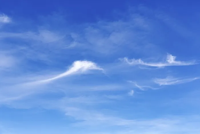 Framed Print : Feather Clouds Print - Cadiz, Spain Framed Print : Feather Clouds Print - Cadiz, Spain