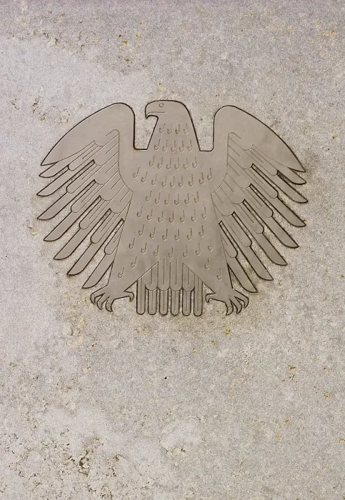 Framed Print : Federal Eagle Print, Germany Framed Print : Federal Eagle Print, Germany