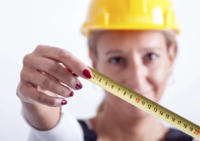 Framed Print : Female Construction Worker Print Framed Print : Female Construction Worker Print