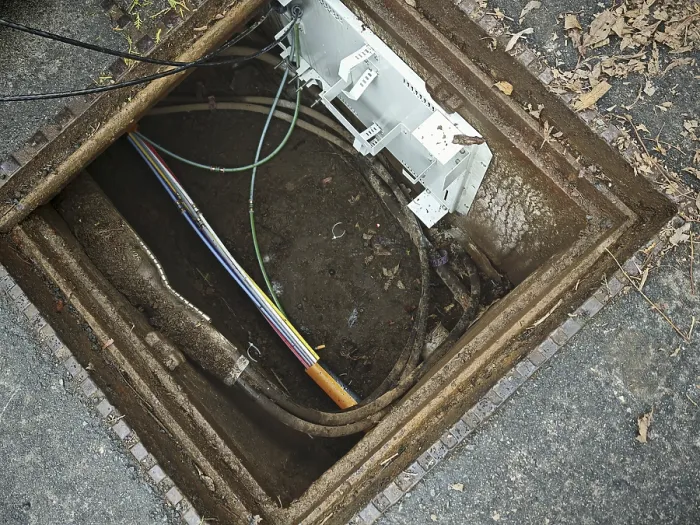 Framed Print : Fiber Optic Cable Print: Digital Infrastructure Framed Print : Fiber Optic Cable Print: Digital Infrastructure