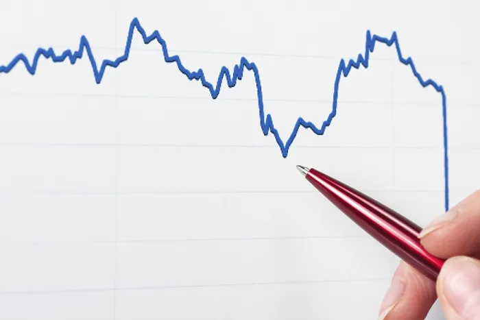 Framed Print : Financial Graphs Analysis Print Framed Print : Financial Graphs Analysis Print