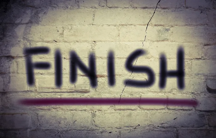 Framed Print : Finish Concept Print Framed Print : Finish Concept Print