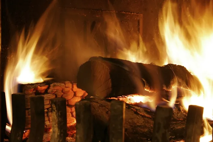 Framed Print : Cozy Fireplace Print Framed Print : Cozy Fireplace Print