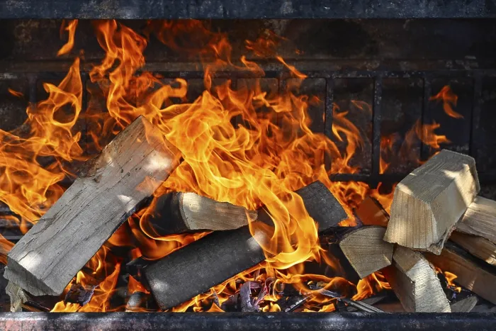 Framed Print : Firewood Fire Print by ImageBROKER Framed Print : Firewood Fire Print by ImageBROKER