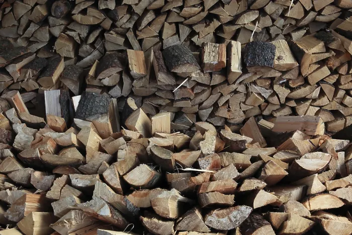 Framed Print : Split Firewood Print - Logs Ready for Burning Framed Print : Split Firewood Print - Logs Ready for Burning