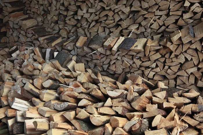 Framed Print : Firewood, split logs Print Framed Print : Firewood, split logs Print