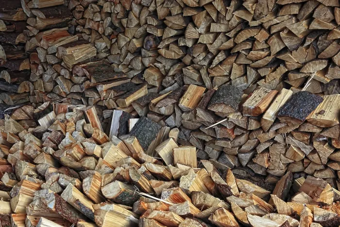 Framed Print : Firewood, split logs Print Framed Print : Firewood, split logs Print