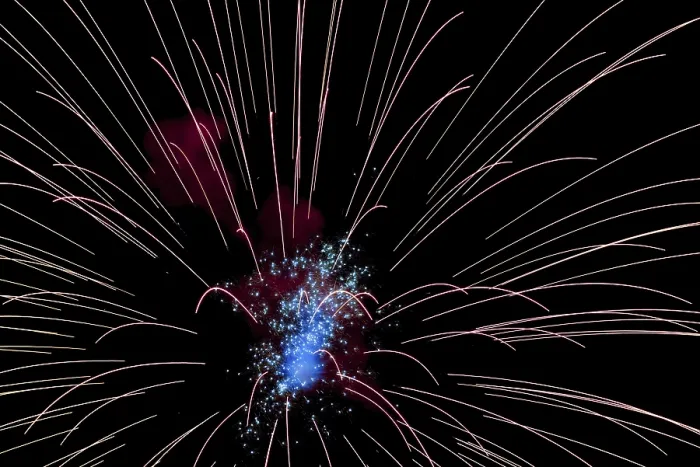 Framed Print : Fireworks Show Print - Vibrant Night Sky Display Framed Print : Fireworks Show Print - Vibrant Night Sky Display