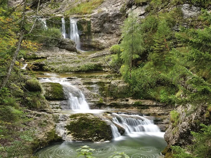 Framed Print : Heutal Mountain Stream Print, Austria Framed Print : Heutal Mountain Stream Print, Austria