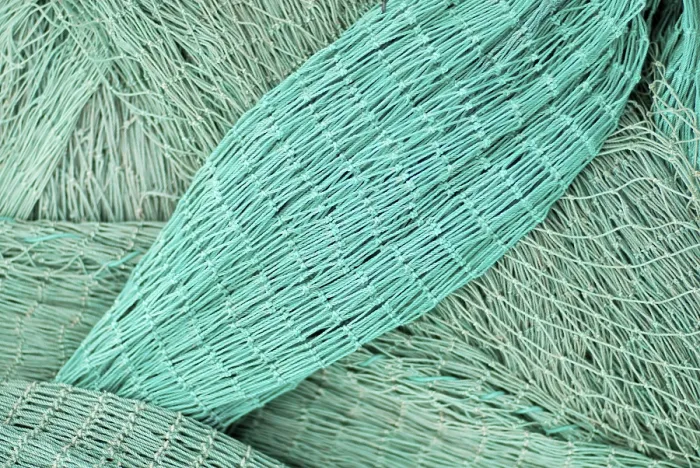 Framed Print : Turquoise Fishing Nets Print Framed Print : Turquoise Fishing Nets Print