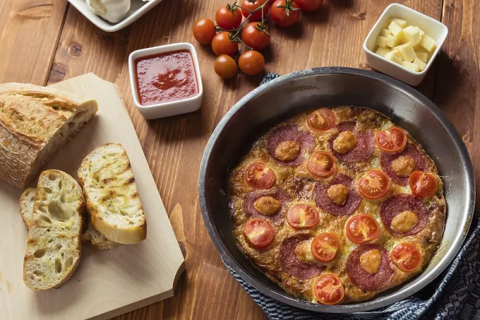 Framed Print : Frittata Print: Breakfast in a Pan Framed Print : Frittata Print: Breakfast in a Pan