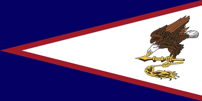 Framed Print : Vector Print of American Samoa Flag Framed Print : Vector Print of American Samoa Flag