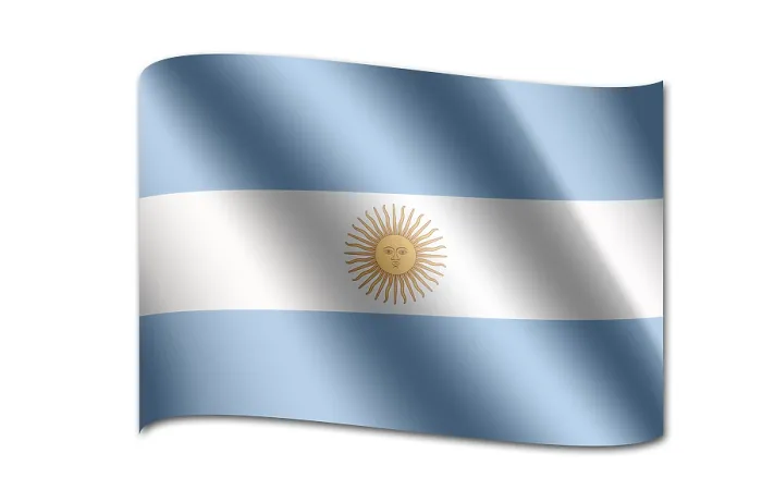 Framed Print : Argentina Flag Print Framed Print : Argentina Flag Print