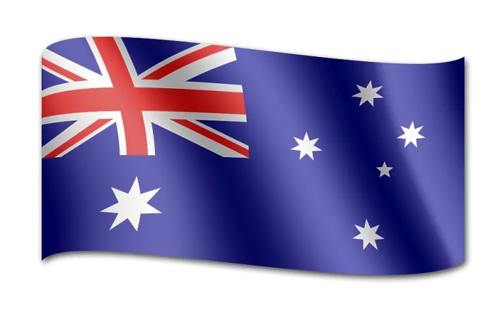 Framed Print : Australia Flag Print Framed Print : Australia Flag Print