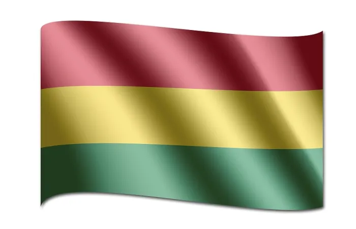 Framed Print : Flag of Bolivia Print Framed Print : Flag of Bolivia Print