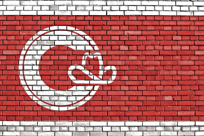 Framed Print : Flag of Calgary Painted on Brick Wall Print Framed Print : Flag of Calgary Painted on Brick Wall Print