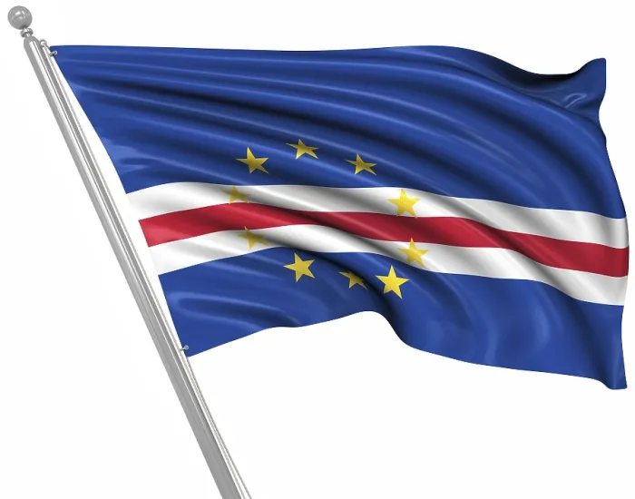 Framed Print : Computer Generated 3D Rendered Flag of Cape Verde Print Framed Print : Computer Generated 3D Rendered Flag of Cape Verde Print