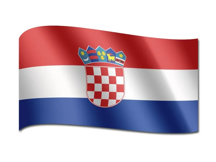 Framed Print : Croatian Flag Print Framed Print : Croatian Flag Print