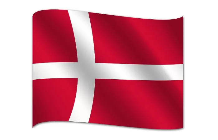 Framed Print : Denmark Flag Print Framed Print : Denmark Flag Print