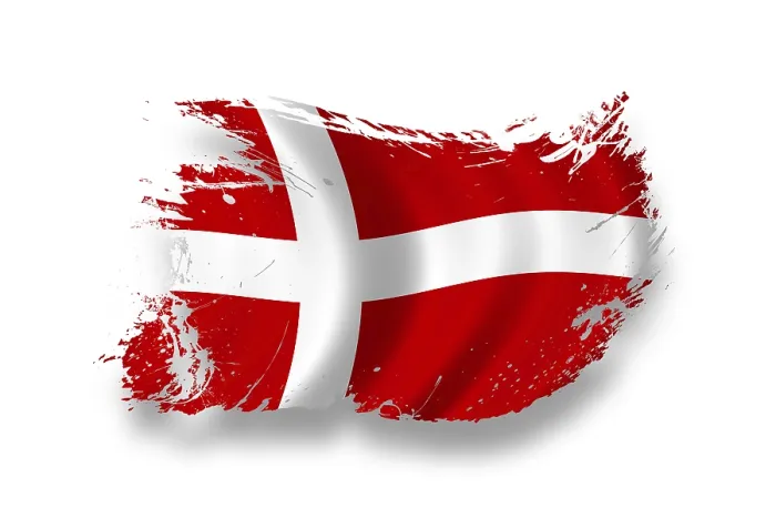 Framed Print : Denmark Flag Print Framed Print : Denmark Flag Print