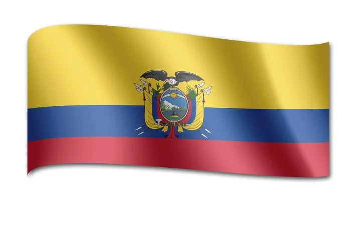 Framed Print : Ecuador Flag Print Framed Print : Ecuador Flag Print