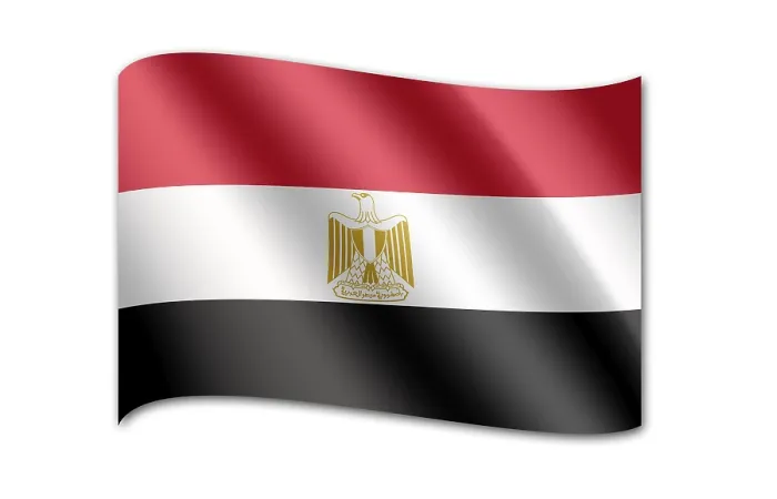Framed Print : Egypt Flag Print Framed Print : Egypt Flag Print