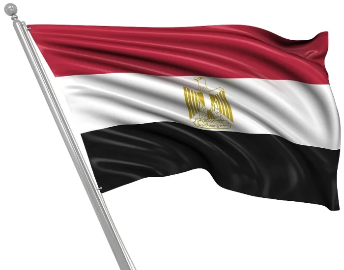 Framed Print : Flag of Egypt Print, Isolated Image Framed Print : Flag of Egypt Print, Isolated Image