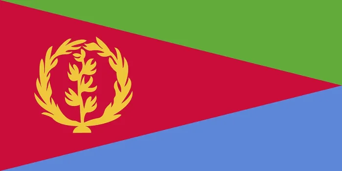 Framed Print : Eritrea Flag Print Vector Illustration Framed Print : Eritrea Flag Print Vector Illustration
