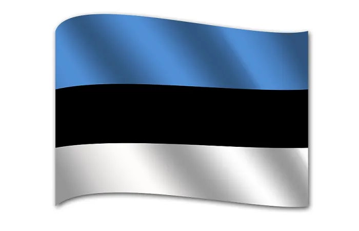 Framed Print : Print of the Estonian National Flag Framed Print : Print of the Estonian National Flag
