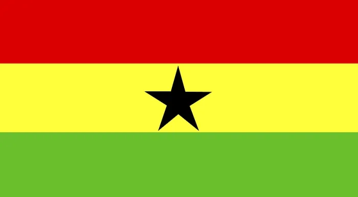 Framed Print : Ghana Flag Print Framed Print : Ghana Flag Print