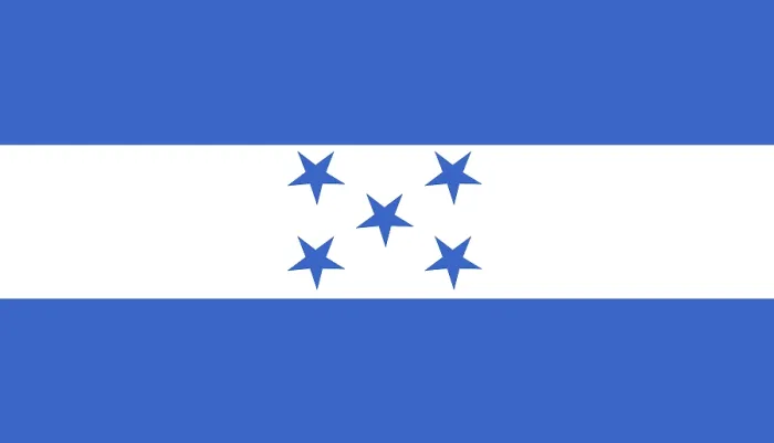 Framed Print : Honduras Flag Print Framed Print : Honduras Flag Print