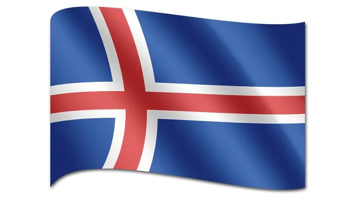 Framed Print : Iceland Flag Print Framed Print : Iceland Flag Print