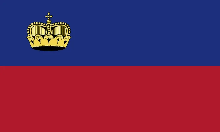 Framed Print : Vector Print of the Flag of Liechtenstein Framed Print : Vector Print of the Flag of Liechtenstein