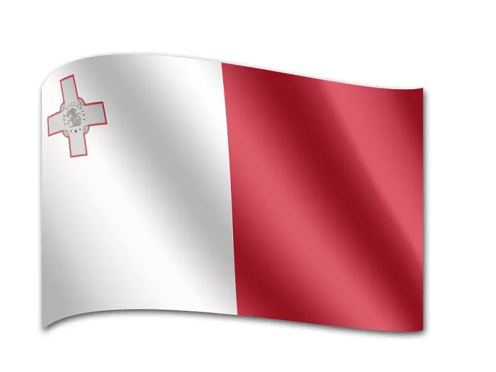 Framed Print : Malta Flag Print