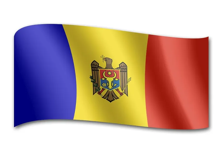 Framed Print : Moldova Flag Print Framed Print : Moldova Flag Print
