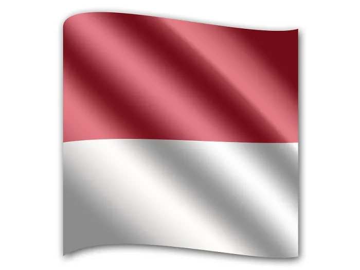 Framed Print : Flag of Monaco Print by imageBROKER Framed Print : Flag of Monaco Print by imageBROKER