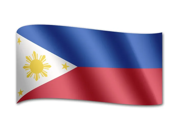 Framed Print : Print of the Flag of the Philippines Framed Print : Print of the Flag of the Philippines
