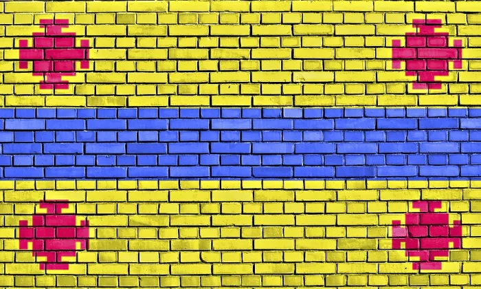 Framed Print : Flag of Popayan Painted Print on Brick Wall Framed Print : Flag of Popayan Painted Print on Brick Wall