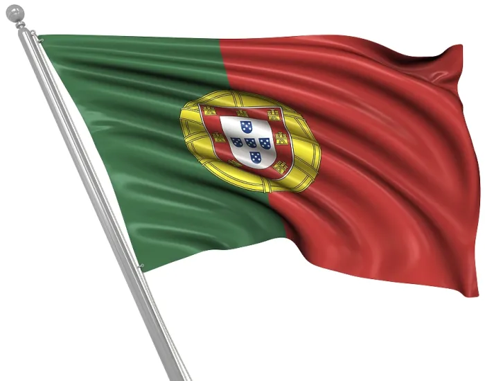 Framed Print : 3D Rendered Flag of Portugal Print Framed Print : 3D Rendered Flag of Portugal Print