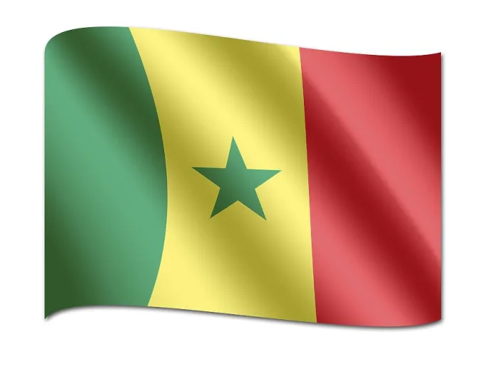 Framed Print : Senegal Flag Print Framed Print : Senegal Flag Print