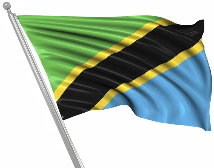 Framed Print : Computer Generated 3D Rendered Print of the Flag of Tanzania Framed Print : Computer Generated 3D Rendered Print of the Flag of Tanzania