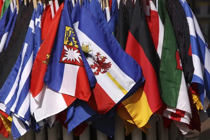 Framed Print : Flags Print from imageBROKER