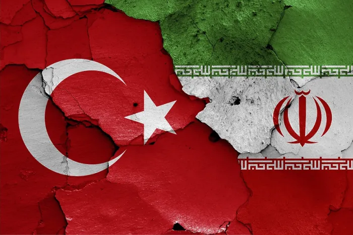Framed Print : Flags of Turkey and Iran Print Framed Print : Flags of Turkey and Iran Print