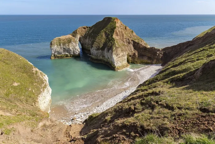 Framed Print : Flamborough Head Coast and Cliffs Print, East Yorkshire, UK Framed Print : Flamborough Head Coast and Cliffs Print, East Yorkshire, UK