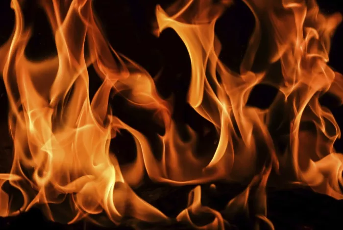 Framed Print : Flames of Fire Print: The Mysterious Power of Fire