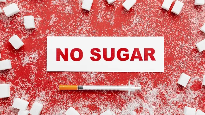 Framed Print : Flat Lay No Sugar Print Framed Print : Flat Lay No Sugar Print