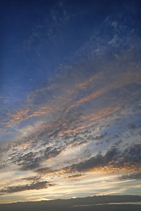 Framed Print : Fleecy Clouds Print, Altocumulus in Evening Sky Framed Print : Fleecy Clouds Print, Altocumulus in Evening Sky