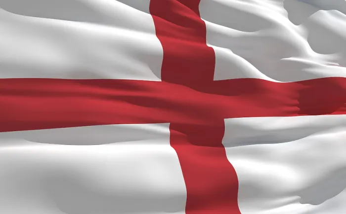 Framed Print : Fluttering Flag of England Print on the Wind Framed Print : Fluttering Flag of England Print on the Wind