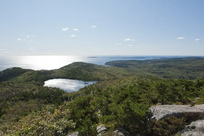 Framed Print : Champlain Mountain Summit Print, Acadia National Park, Maine Framed Print : Champlain Mountain Summit Print, Acadia National Park, Maine