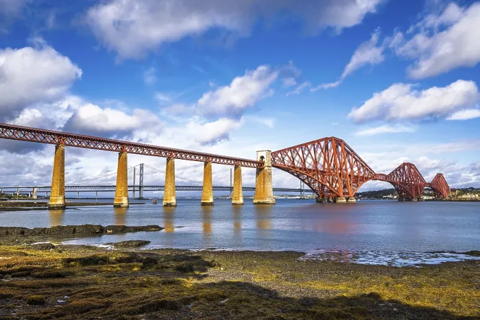 Framed Print : Forth Bridge Print, Queensferry Crossing, Scotland Framed Print : Forth Bridge Print, Queensferry Crossing, Scotland